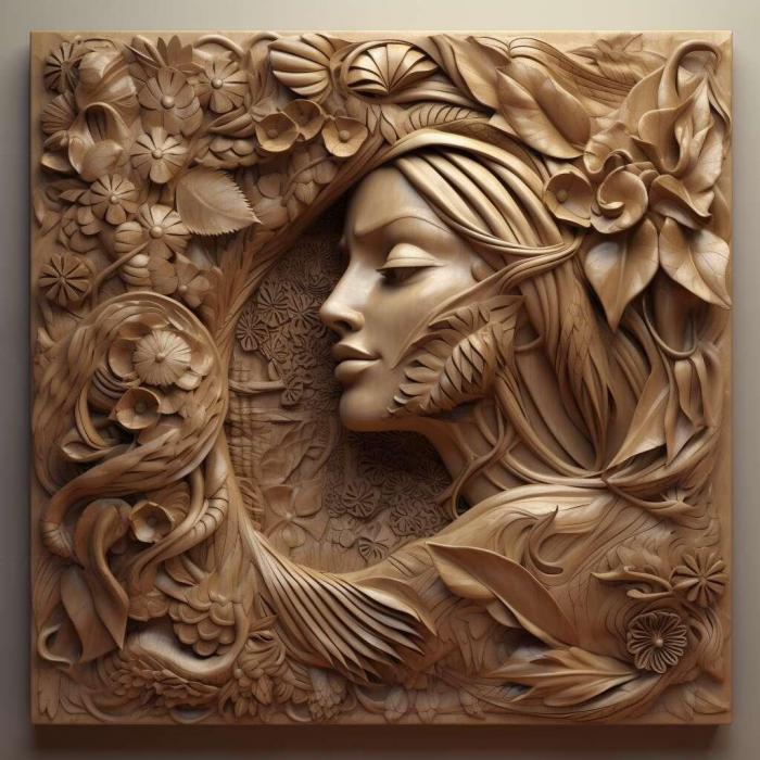 نموذج ثلاثي الأبعاد لآلة CNC 3D Art 